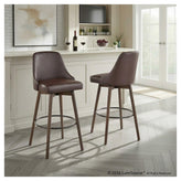 Marcel Upholstered 30" Fixed-Height Barstool - Set of 2