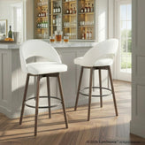 Renee Upholstered 30" Fixed-Height Barstool - Set of 2