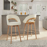 Reno 30" Fixed-Height Barstool - Set of 2