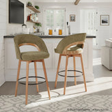 Reno 30" Fixed-Height Barstool - Set of 2