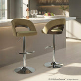 Reno Adjustable Barstool - Set of 2