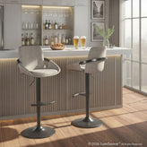 Cosmo Adjustable Barstool - Set of 2