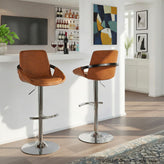 Cosmo Adjustable Barstool - Set of 2