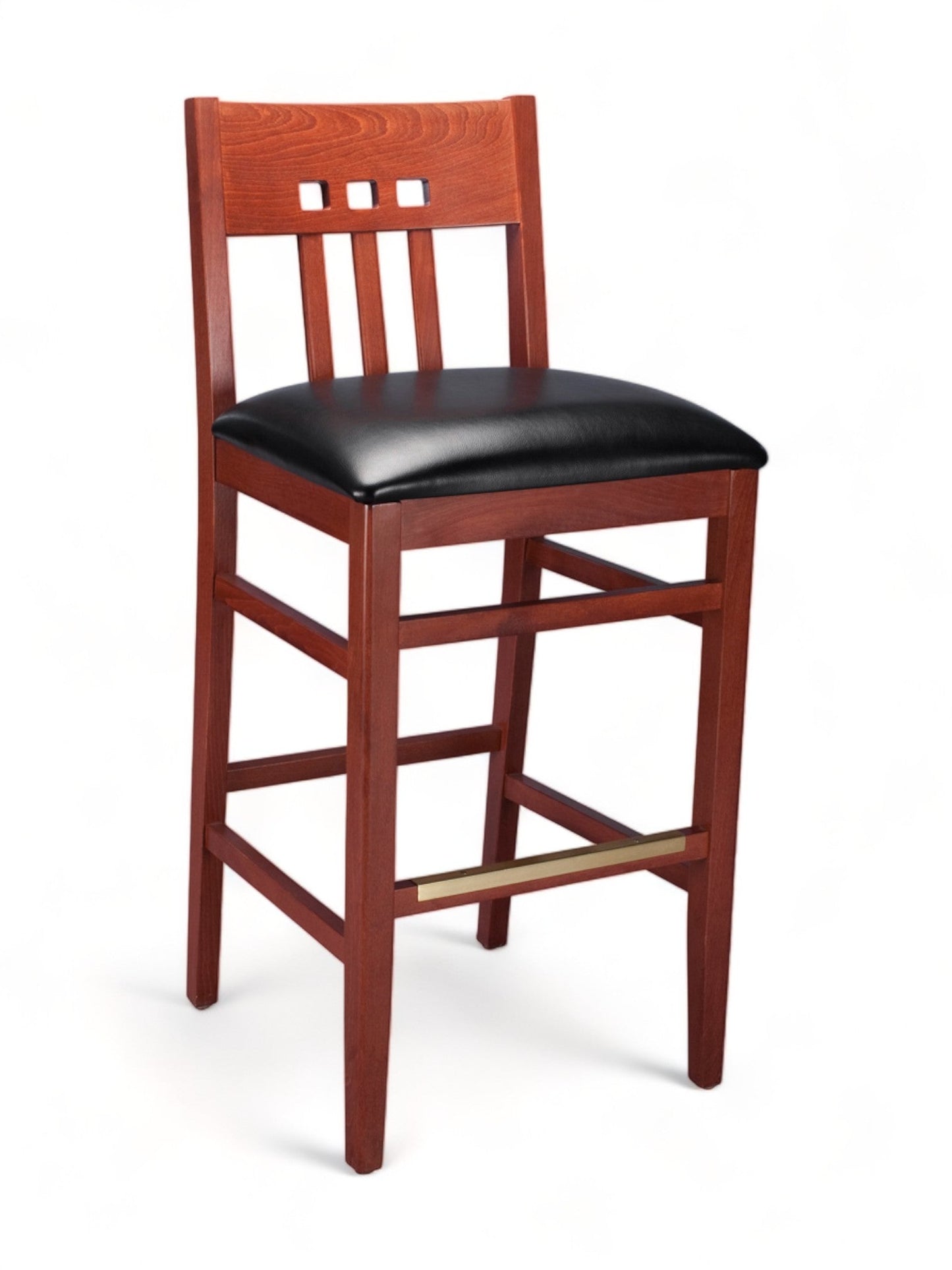 2869P Commercial Grade Restaurant Wood Bar Stool