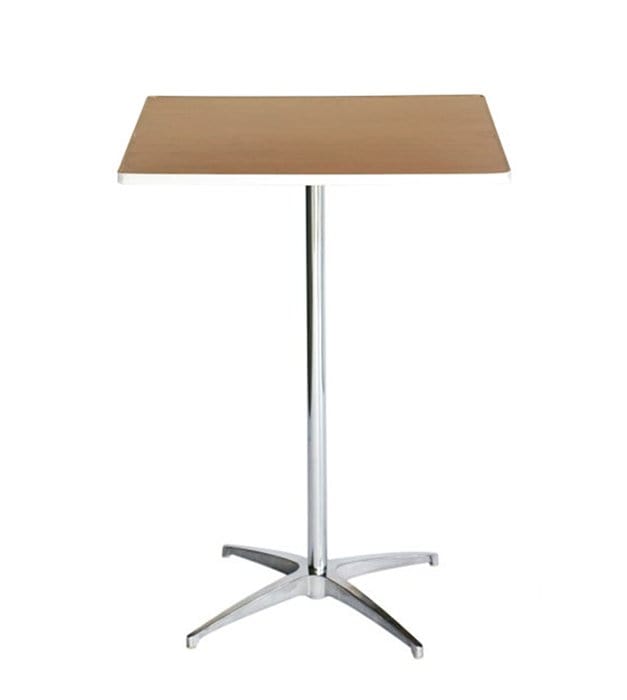 Heavy Duty Bar Height Plywood Cocktail Table
