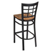 Window Back Metal Bar Stool19c43c103aa620130c
