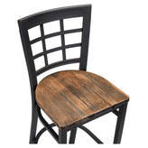 Window Back Metal Bar Stool19c43c103aa25662