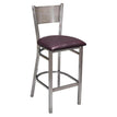 Clear Coat Checker Back Metal Bar Stool19c43448d414507e5