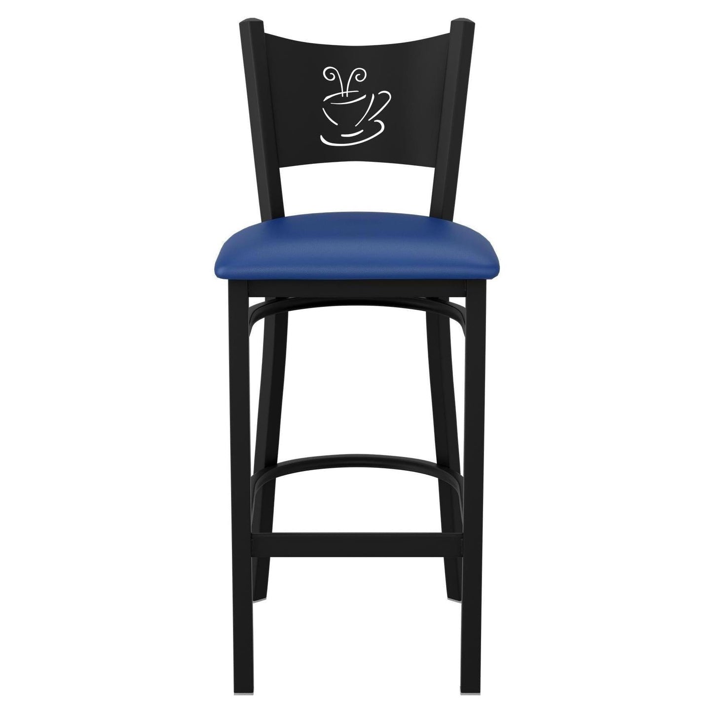 Coffee Cup Metal Bar Stool19c43c5d2094e08e49