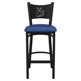 Coffee Cup Metal Bar Stool19c43c5d2094e08e49