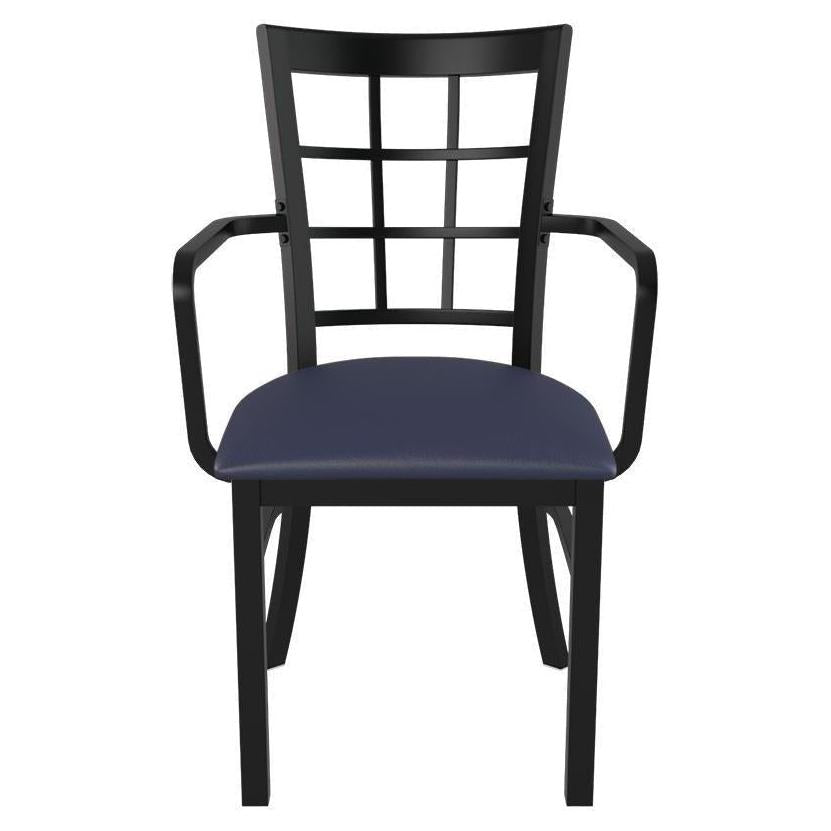 Window Back Metal Chair with Arms19c43bf745460ff85e