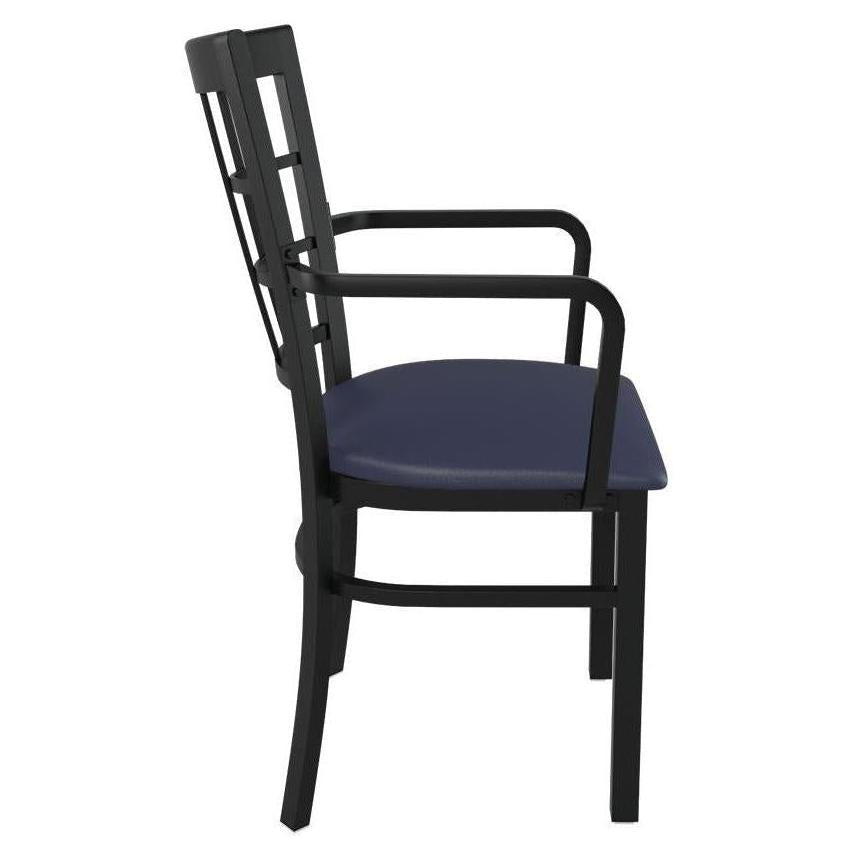 Window Back Metal Chair with Arms19c43bf7454f136a