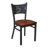 Metal Coffee Cup Restaurant Chair19c43c4af4115fe9e2