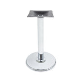 3000-CHS Series Round Stamped Steel Chrome Table Bases