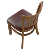Premium US Made Vertical Slat Wood Restaurant Chair1a0da083e5f4bde08a