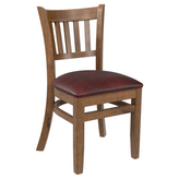 Premium US Made Vertical Slat Wood Restaurant Chair1a0da083e5e57bf765