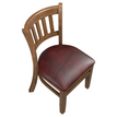 Premium US Made Vertical Slat Wood Restaurant Chair1a0da083e5f1f6a8e3