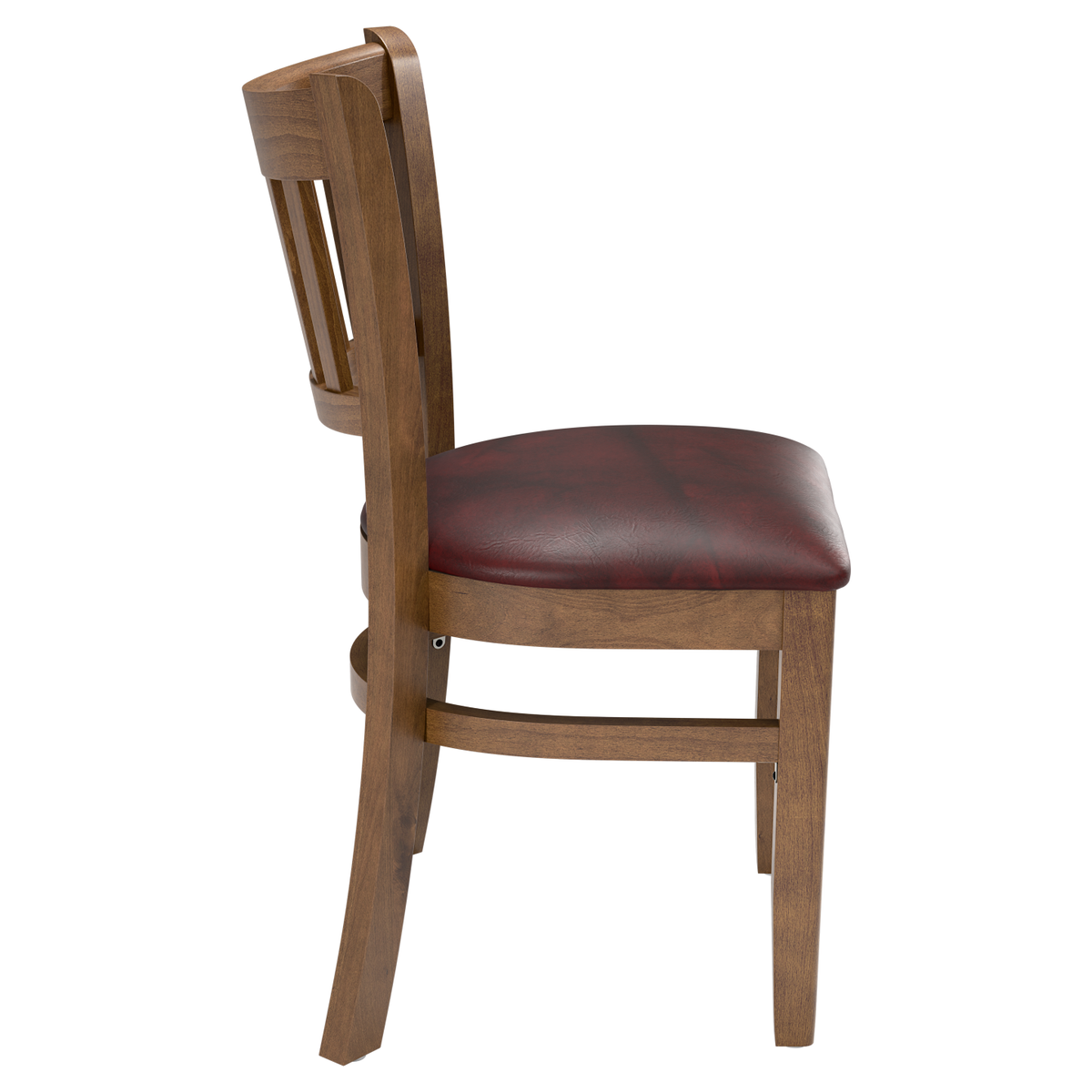 Premium US Made Vertical Slat Wood Restaurant Chair1a0da083e5f23f8e14