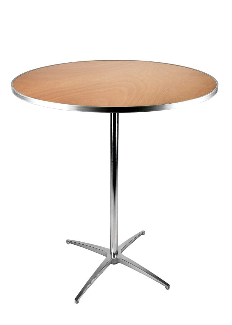 Heavy Duty Bar Height Plywood Cocktail Table