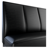 3 Channels Back Restaurant Booth with Padded Base - Bar Height19f908050bf8776fe