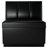 3 Channels Back Restaurant Booth with Padded Base - Bar Height19f908050bf31965c4
