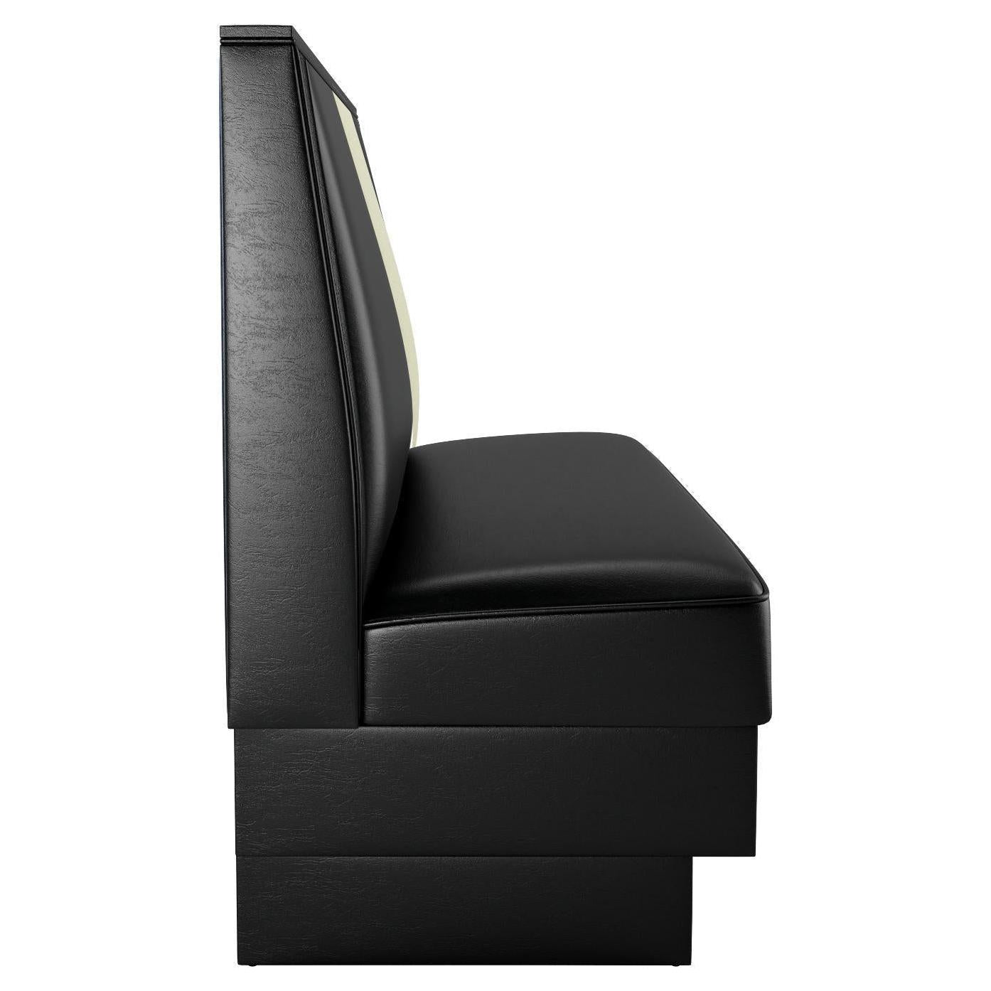 3 Channels Back Restaurant Booth with Padded Base19a203511081c49ffd