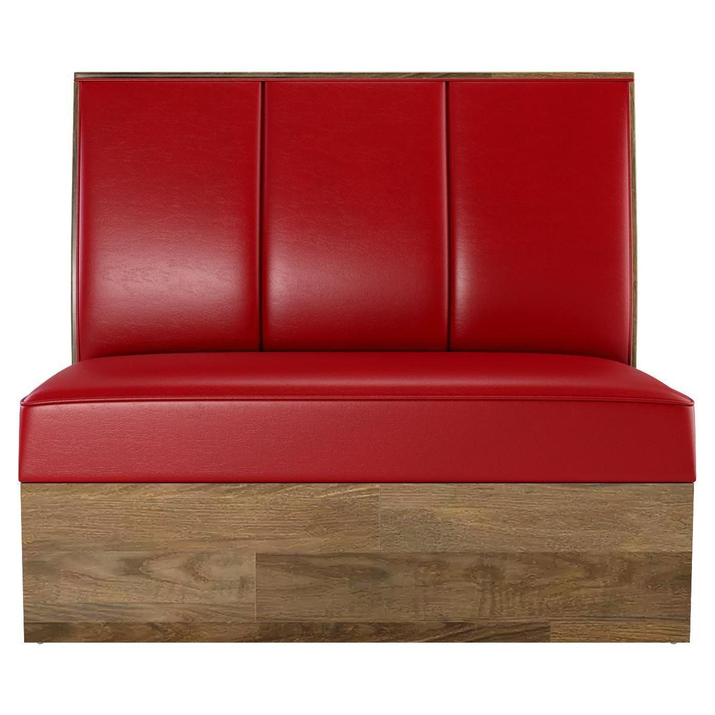 3 Channels Back Restaurant Booth with Laminate Base19a11bc5f436dfea74