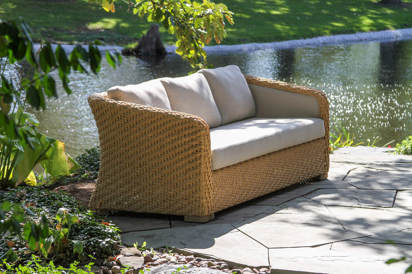 Sahara Outdoor Wicker Sofa
