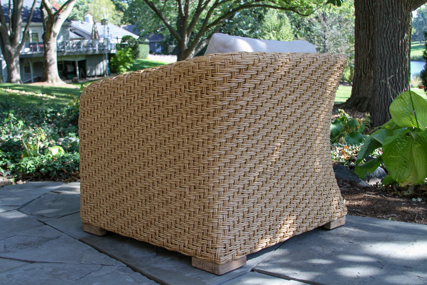 Sahara Outdoor Wicker Arm Chair