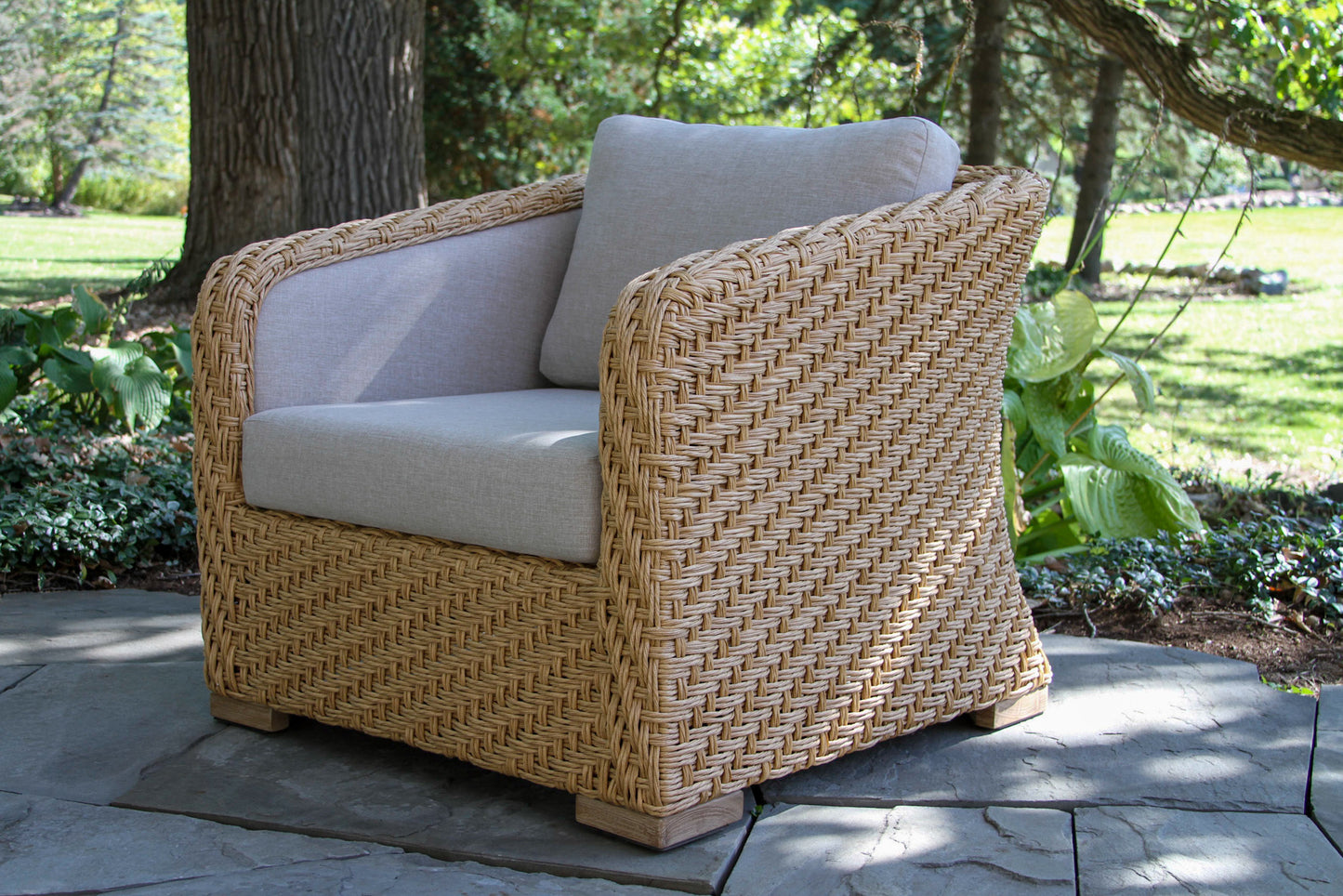 Sahara Outdoor Wicker Arm Chair