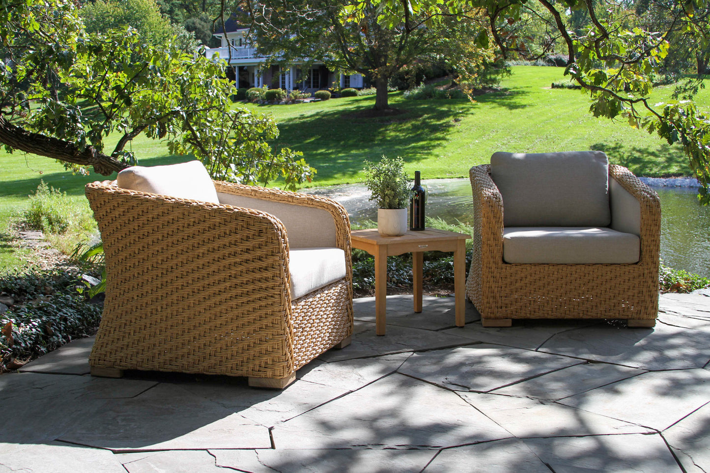 Sahara Outdoor Wicker Arm Chair