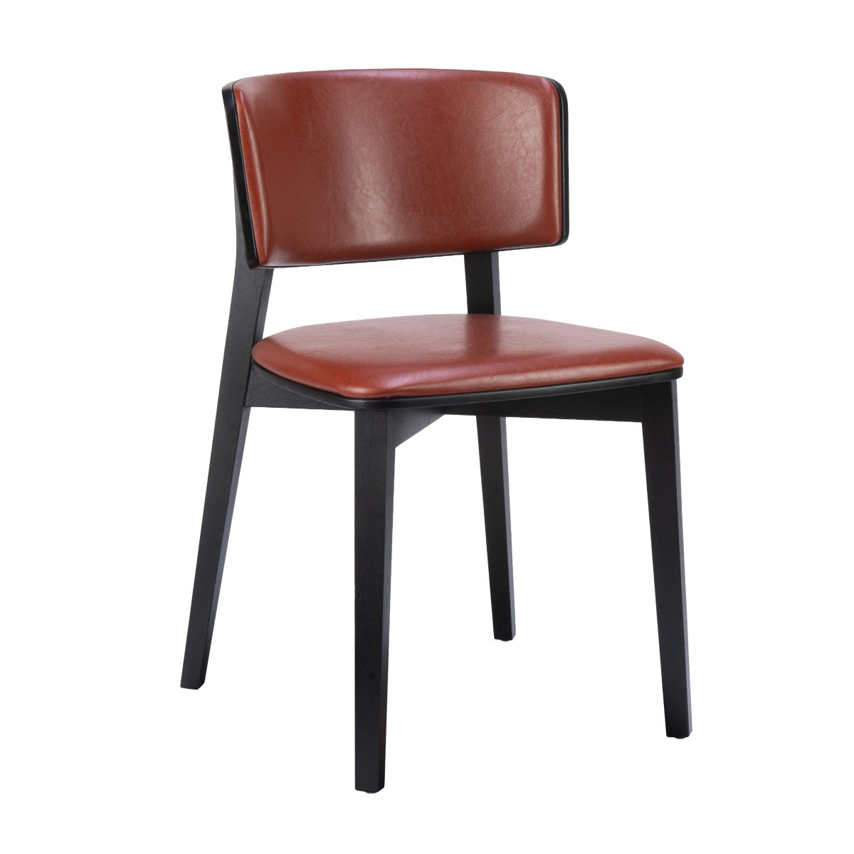 Marlowe Fully Upholstered Wood Restaurant Chair