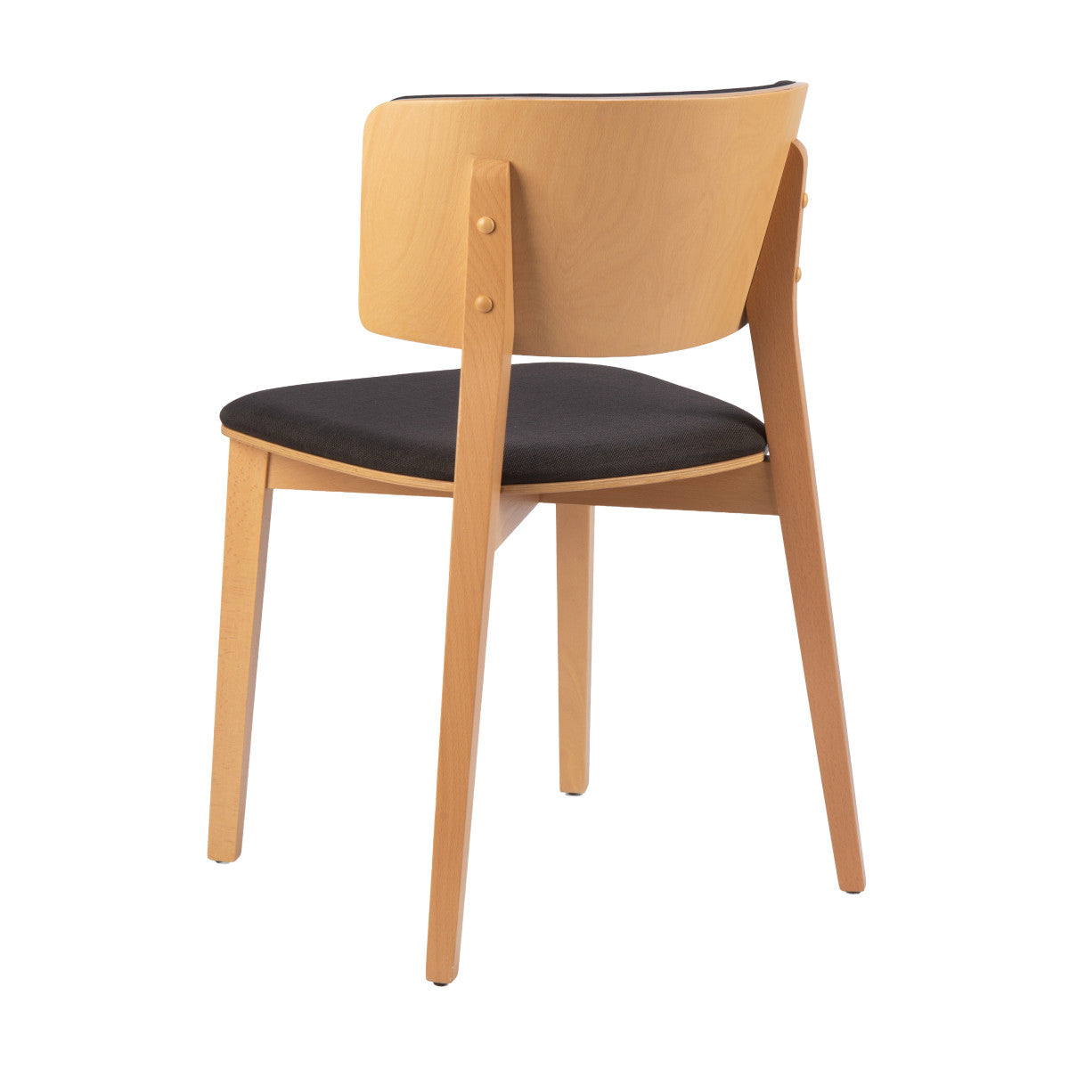 Marlowe Fully Upholstered Wood Restaurant Chair