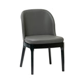 Cava Designer Series Custom Upholstered Chair with Solid Back