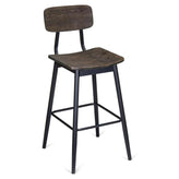 Basel Metal Bar Stool with Wood Back and Seat19a55bdecb32a976eb