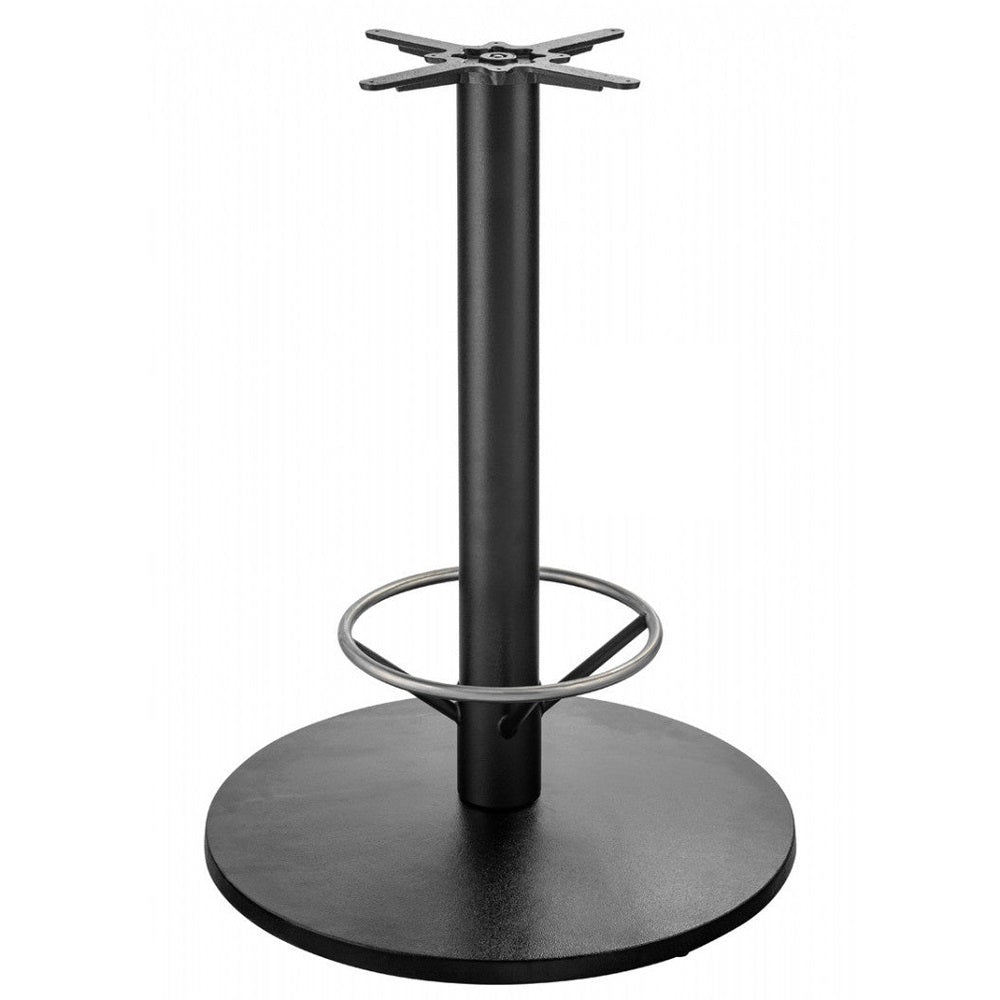 AUTO-ADJUST UR30 Bar Height Round Table Base with Foot Ring