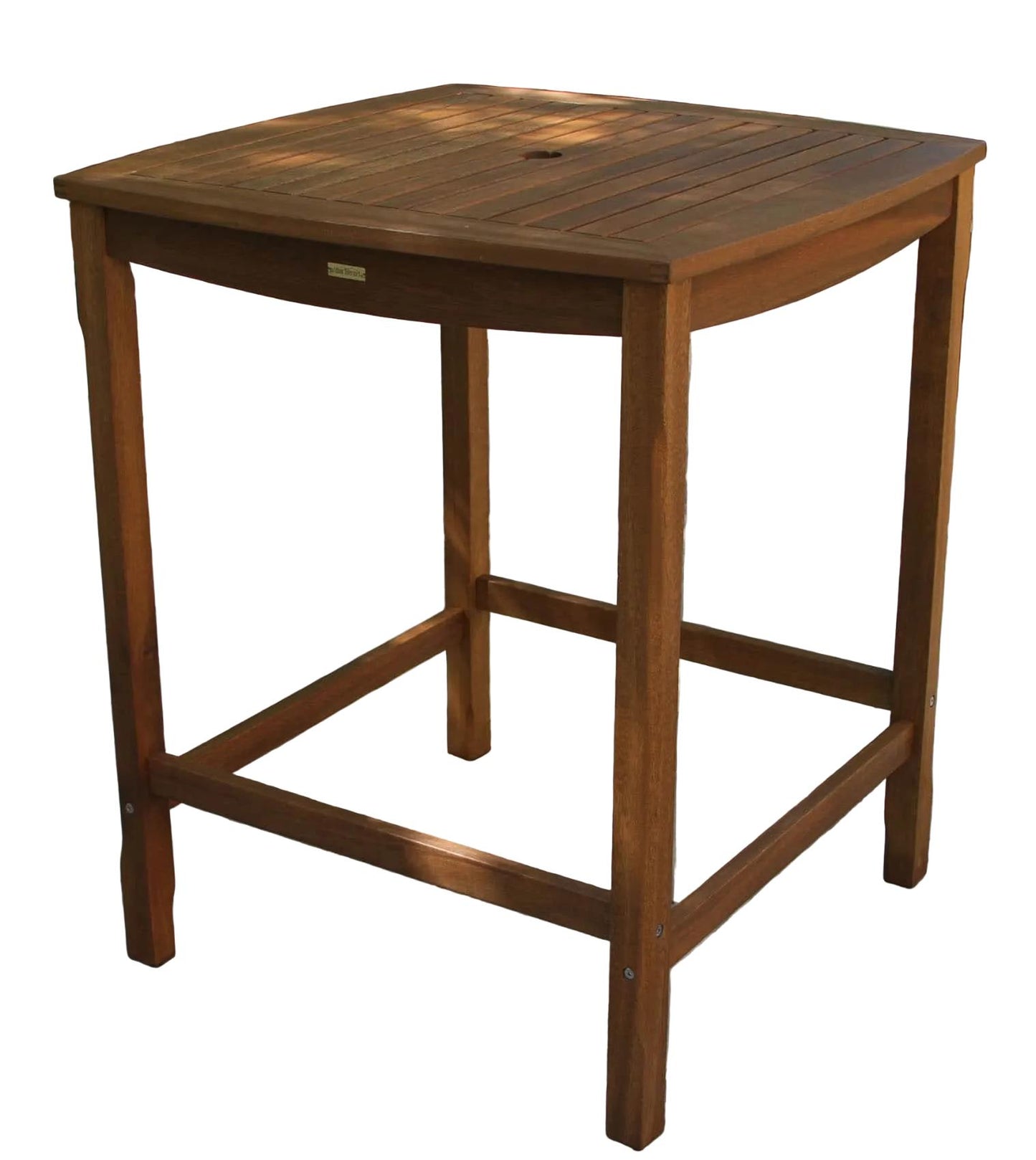 Eucalyptus Outdoor Square Bar Table 34" x 34"