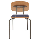 Cascade Metal Upholstered Stacking Chair
