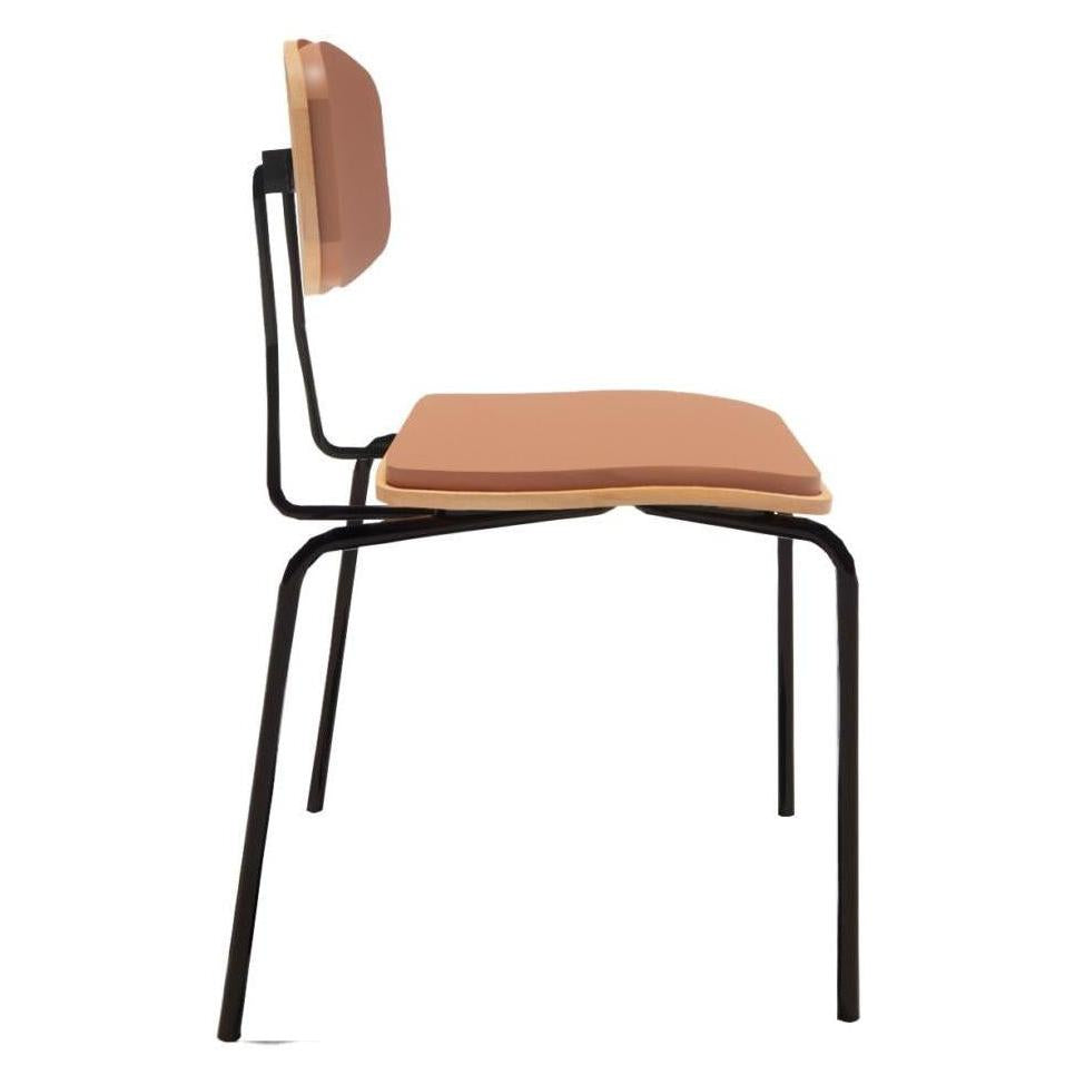 Cascade Metal Upholstered Stacking Chair