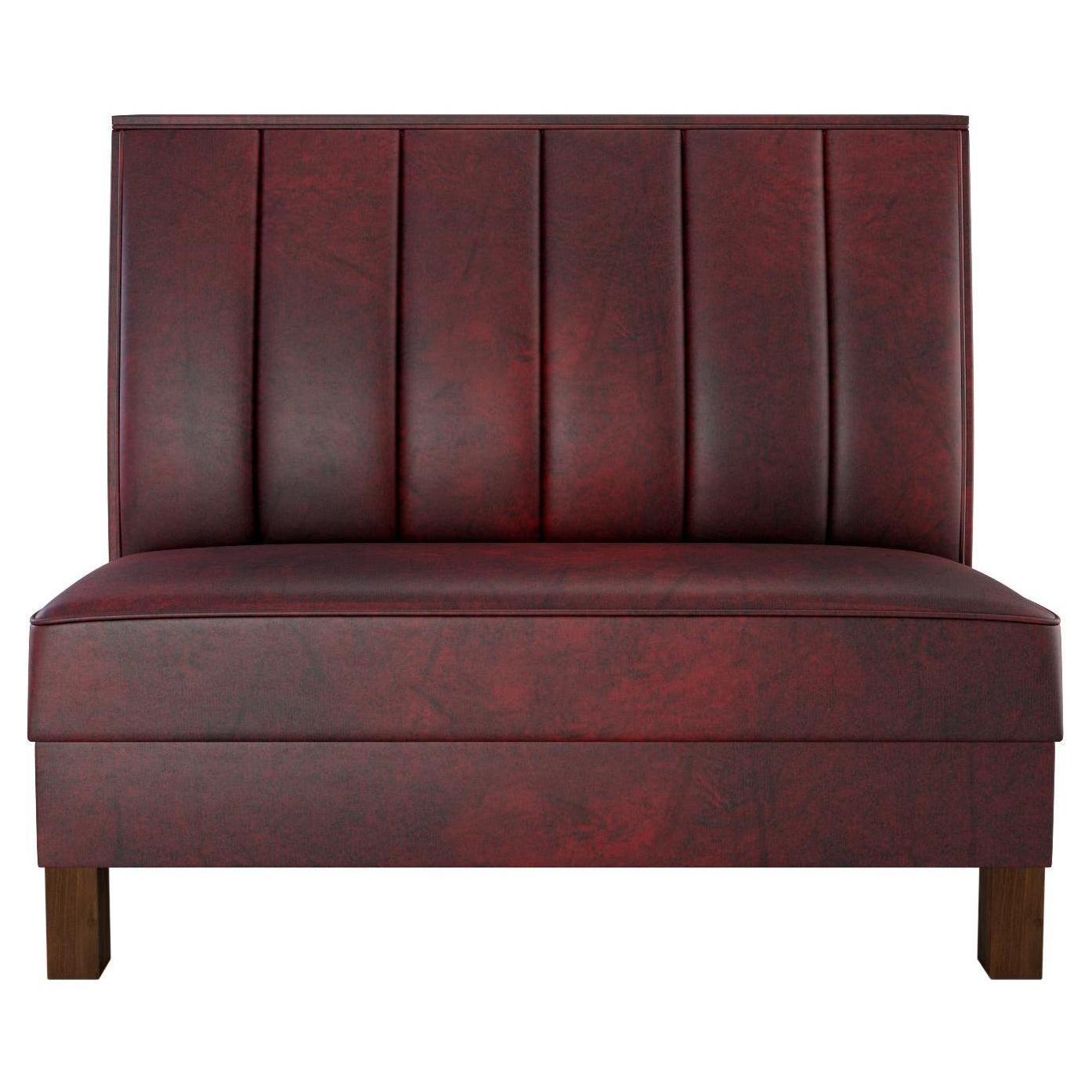 6 Channels Back Booth with Legs198ad1f4a336ced102