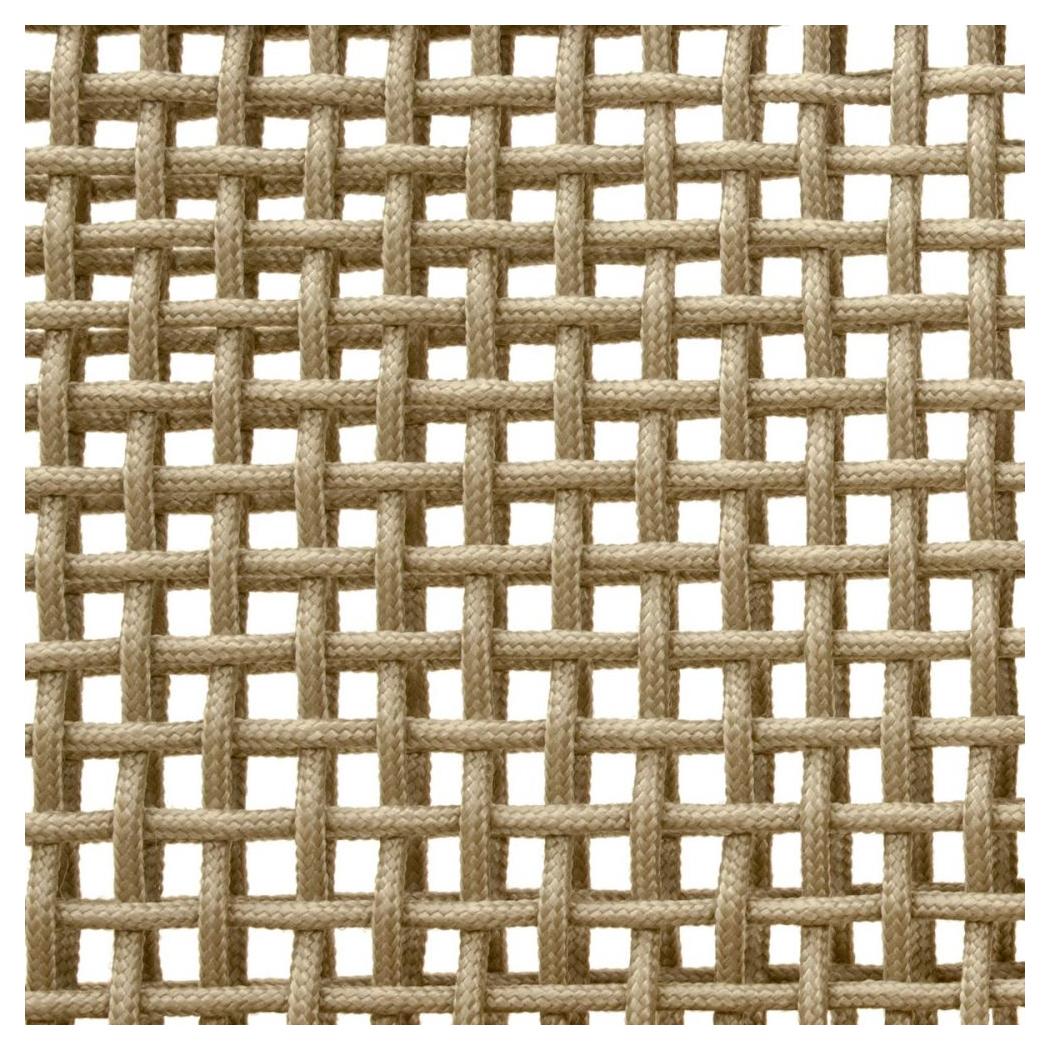 Corde Rattan Weave Wood Bar Stool