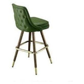 Custom Upholstered Signature Rolled Edge Stool