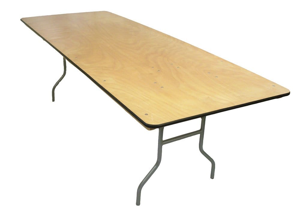 Heavy Duty Plywood Folding Banquet Tables
