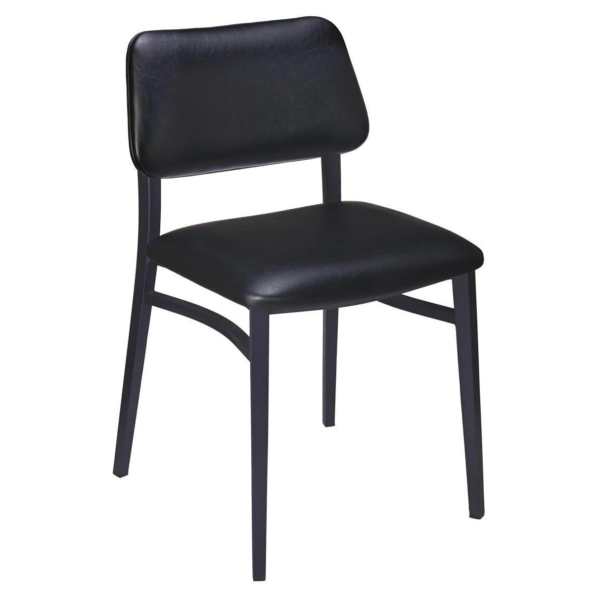 Luca Metal Chair with Padded Back19a20c966f36ad50b8