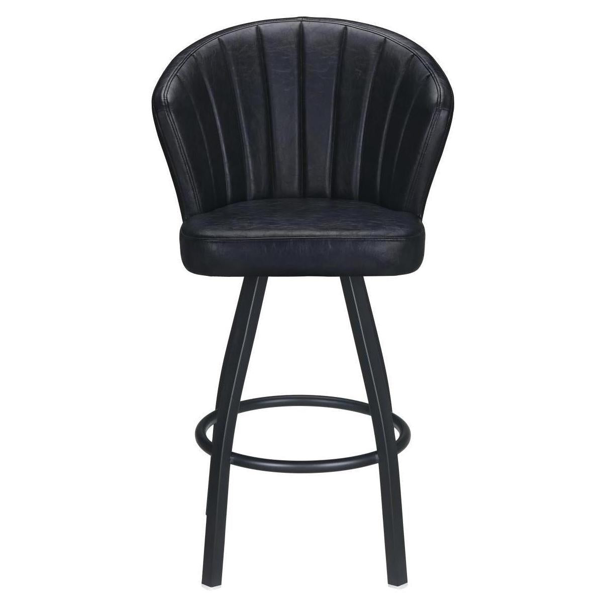 Premium Aria Swivel Metal Bar Stool19ba43dc64d4b52a92