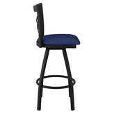 Swivel X Back Metal Bar Stool19c43ef9e30d8206a