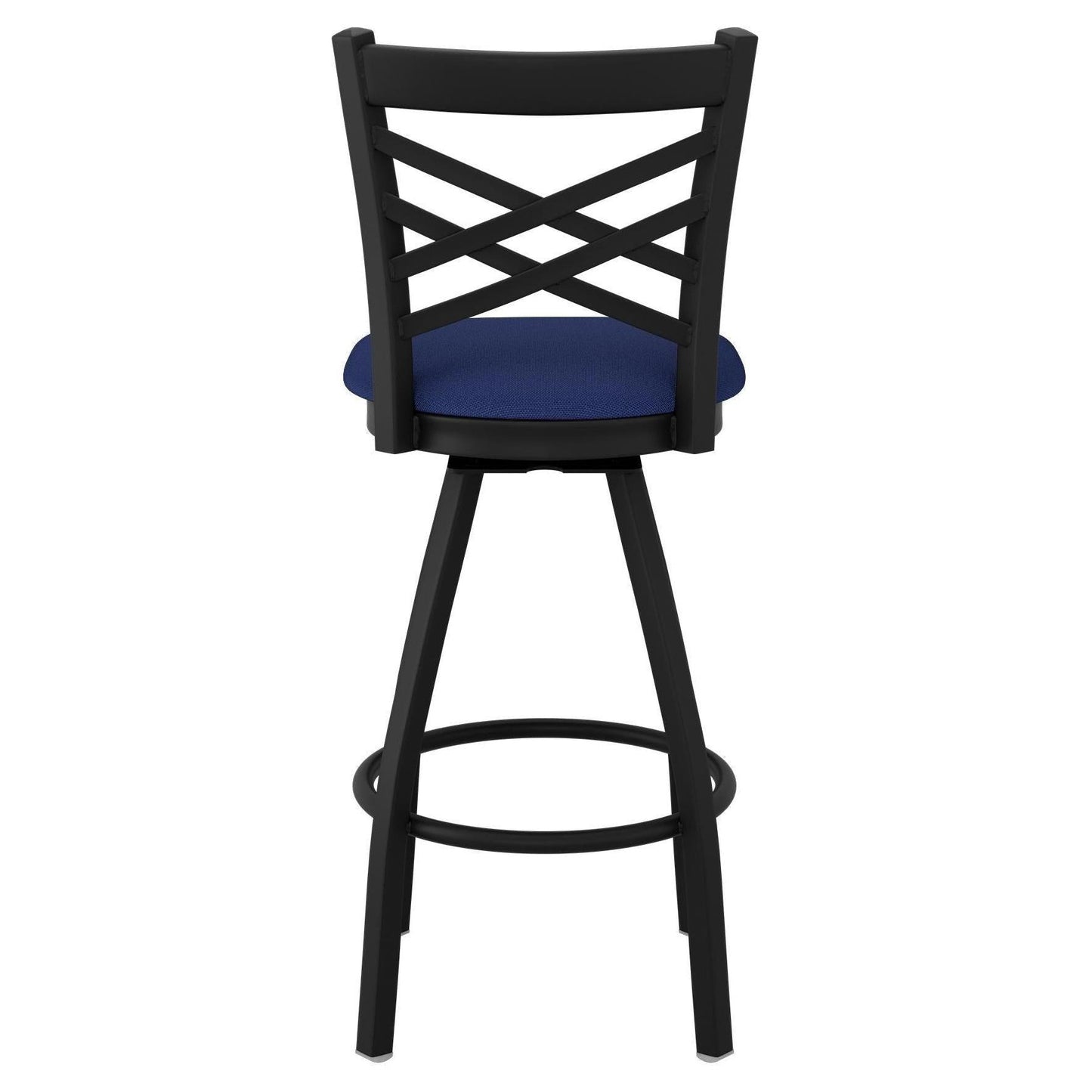 Swivel X Back Metal Bar Stool19c43ef9e3053dc118