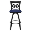 Swivel X Back Metal Bar Stool19c43ef9e305fbe5e8