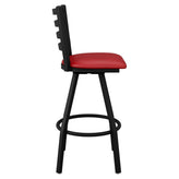 Swivel Ladder Back Metal Bar Stool19c43f4ba285dbb737
