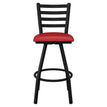 Swivel Ladder Back Metal Bar Stool19c43f4ba28290970f